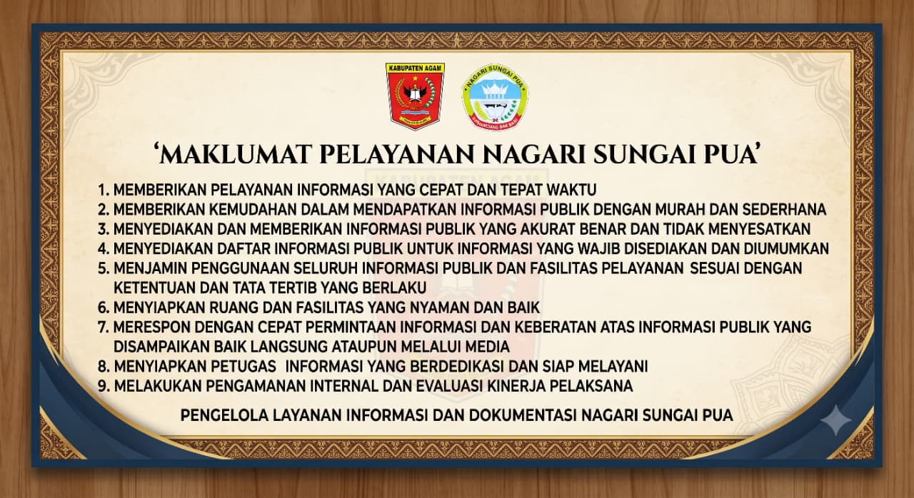 Maklumat Pelayanan PPID